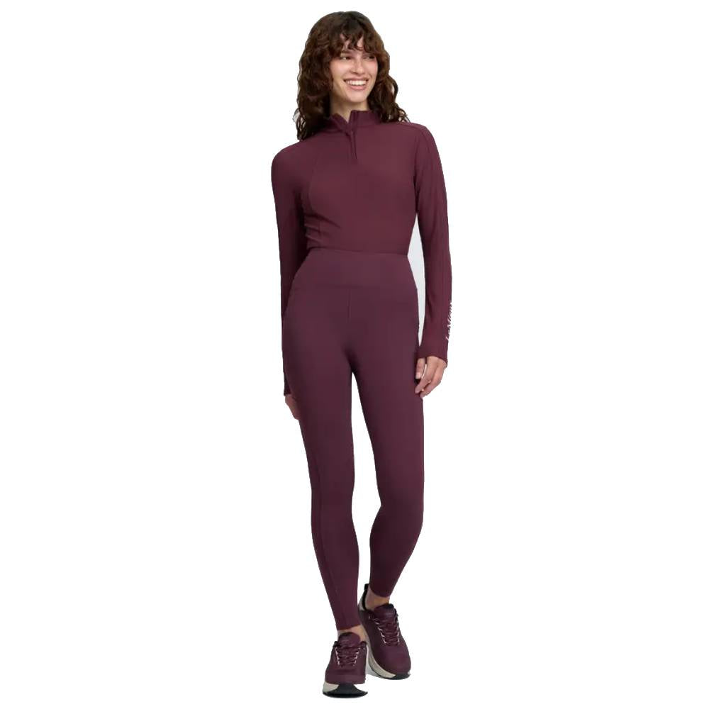 LeMieux Natalie Brushed Pull On Riding Leggings Bramble