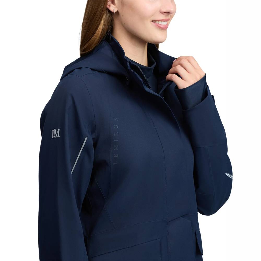 LeMieux Stormwear Performance Riding Coat Navy