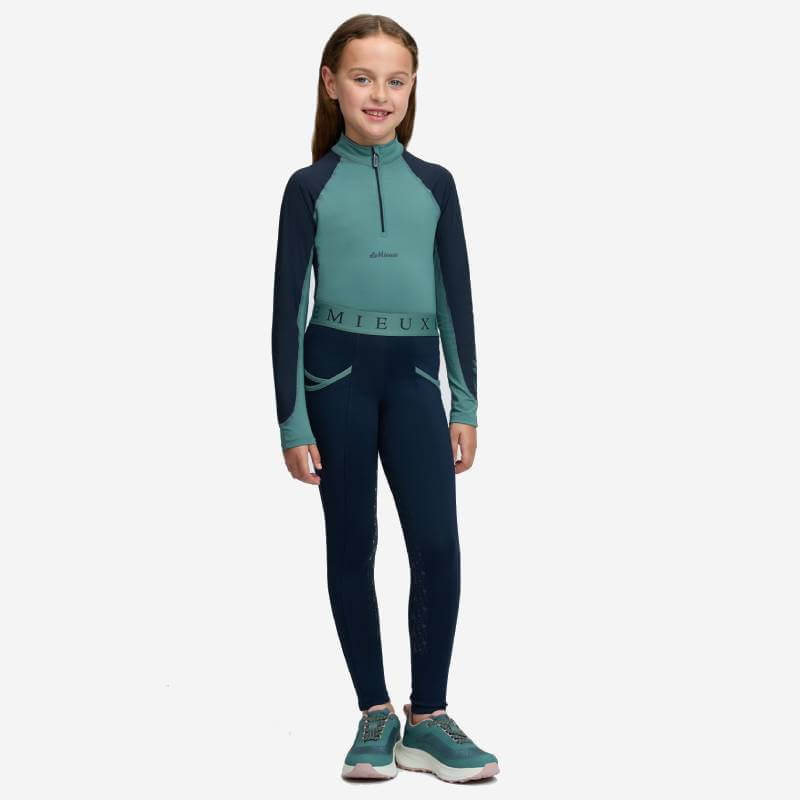 LeMieux Mini Pull Ons Navy/Aloe