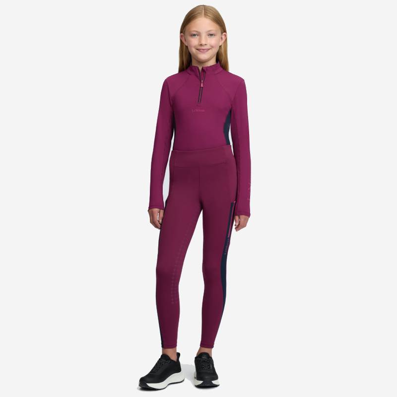 LeMieux Young Rider Orla Pull Ons Blackberry