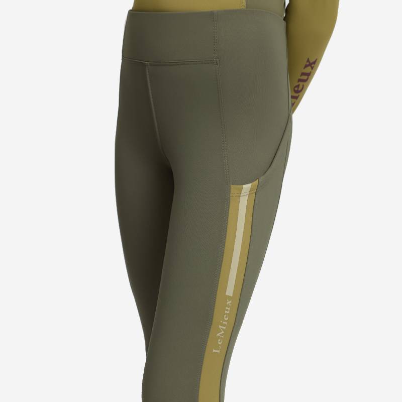 LeMieux Young Rider Orla Pull Ons Willow Green