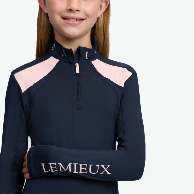 LeMieux Young Rider Mia Mesh Baselayer Navy