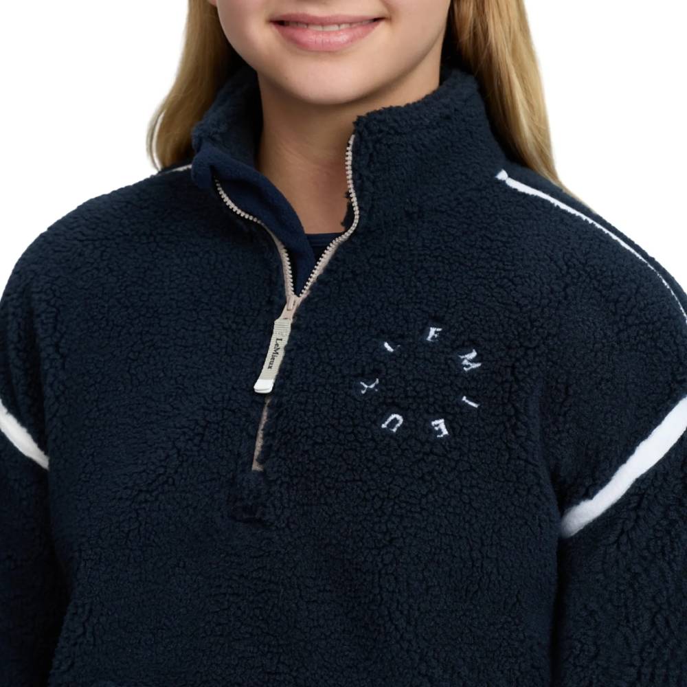 LeMieux Young Rider Jody Teddy Fleece Navy