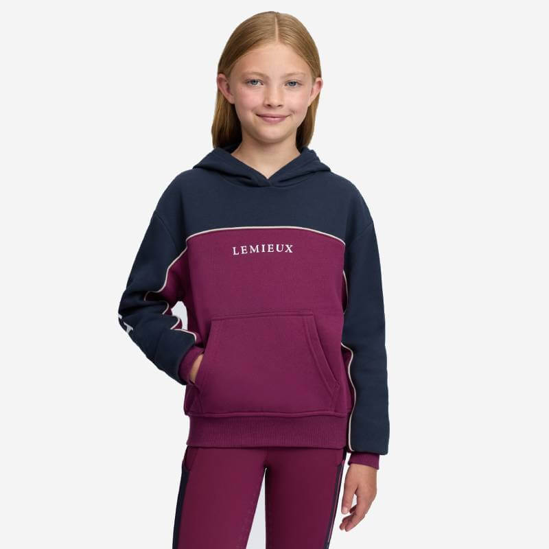 LeMieux Young Rider Sadie Hoodie Blackberry