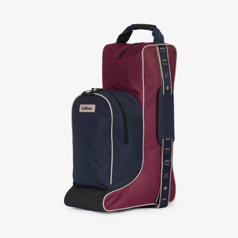 LeMieux Boot &amp; Hat Bag Blackberry