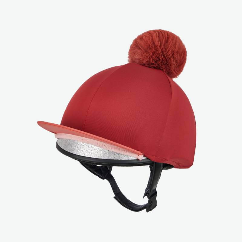 LeMieux Classique Pom Hat Silk Russet