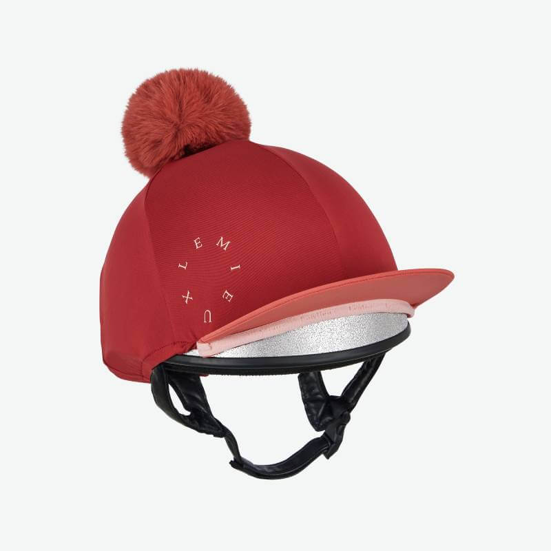 LeMieux Classique Pom Hat Silk Russet