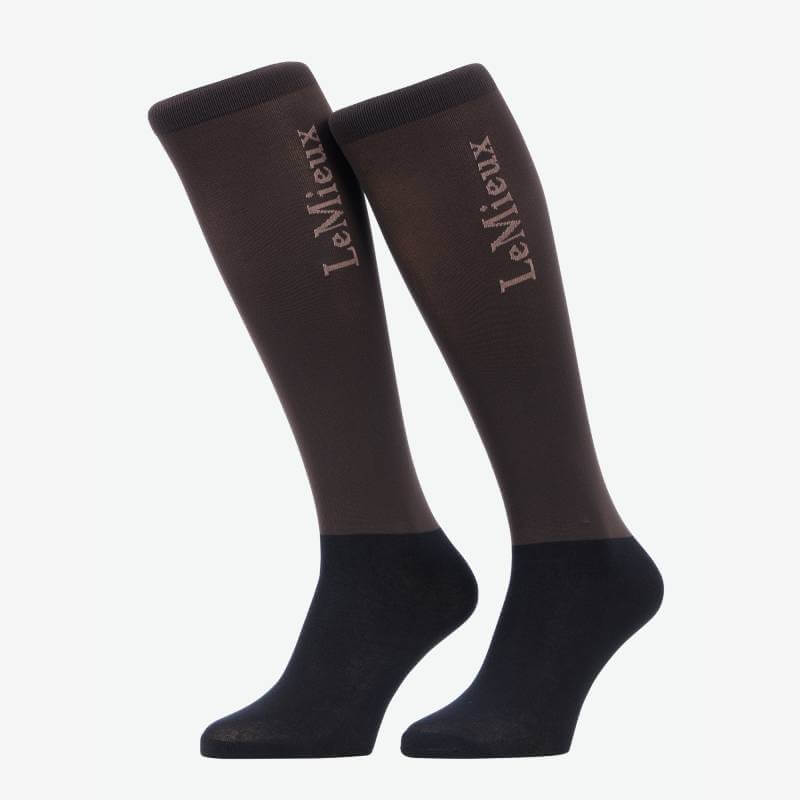 LeMieux Competition Socks Cocoa 2pk