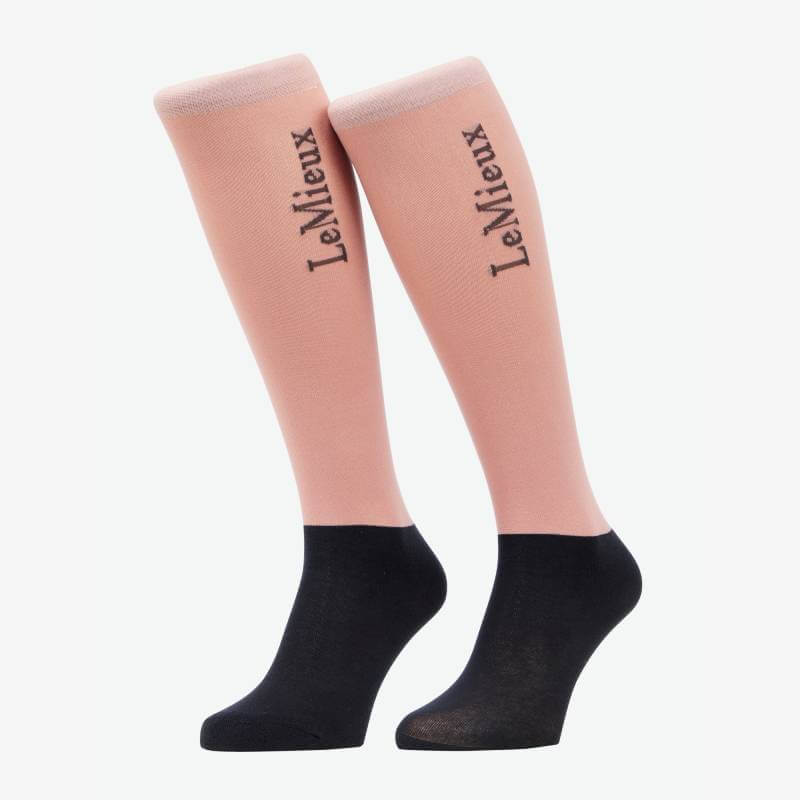 LeMieux Competition Socks Wild Rose 2pk