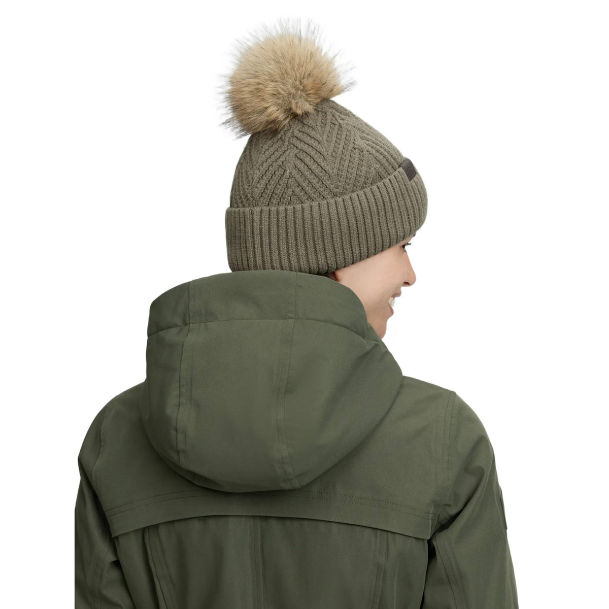 LeMieux Clara Knit Beanie Willow Green