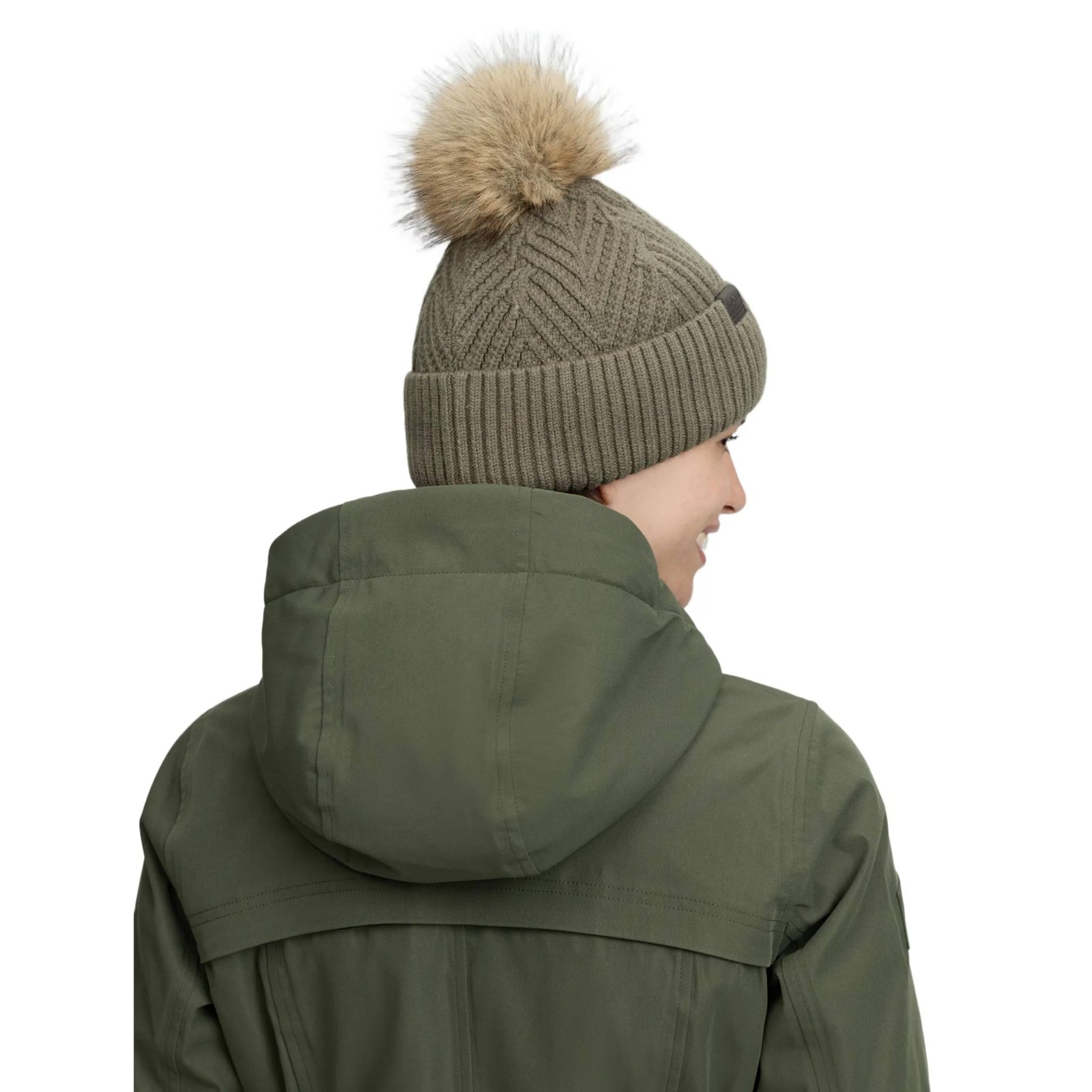 LeMieux Clara Knit Beanie Willow Green