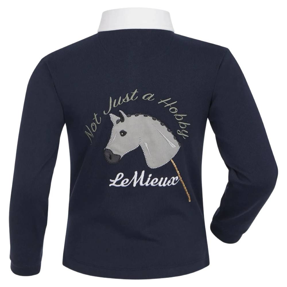 LeMieux Mini Roman Rubgy Shirt Navy