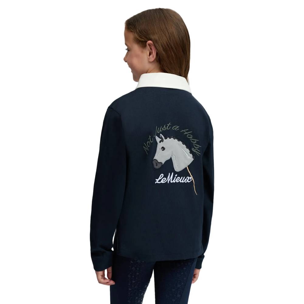 LeMieux Mini Roman Rubgy Shirt Navy