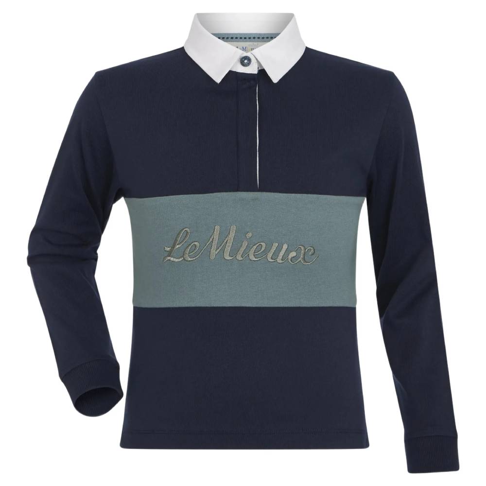 LeMieux Mini Roman Rubgy Shirt Navy