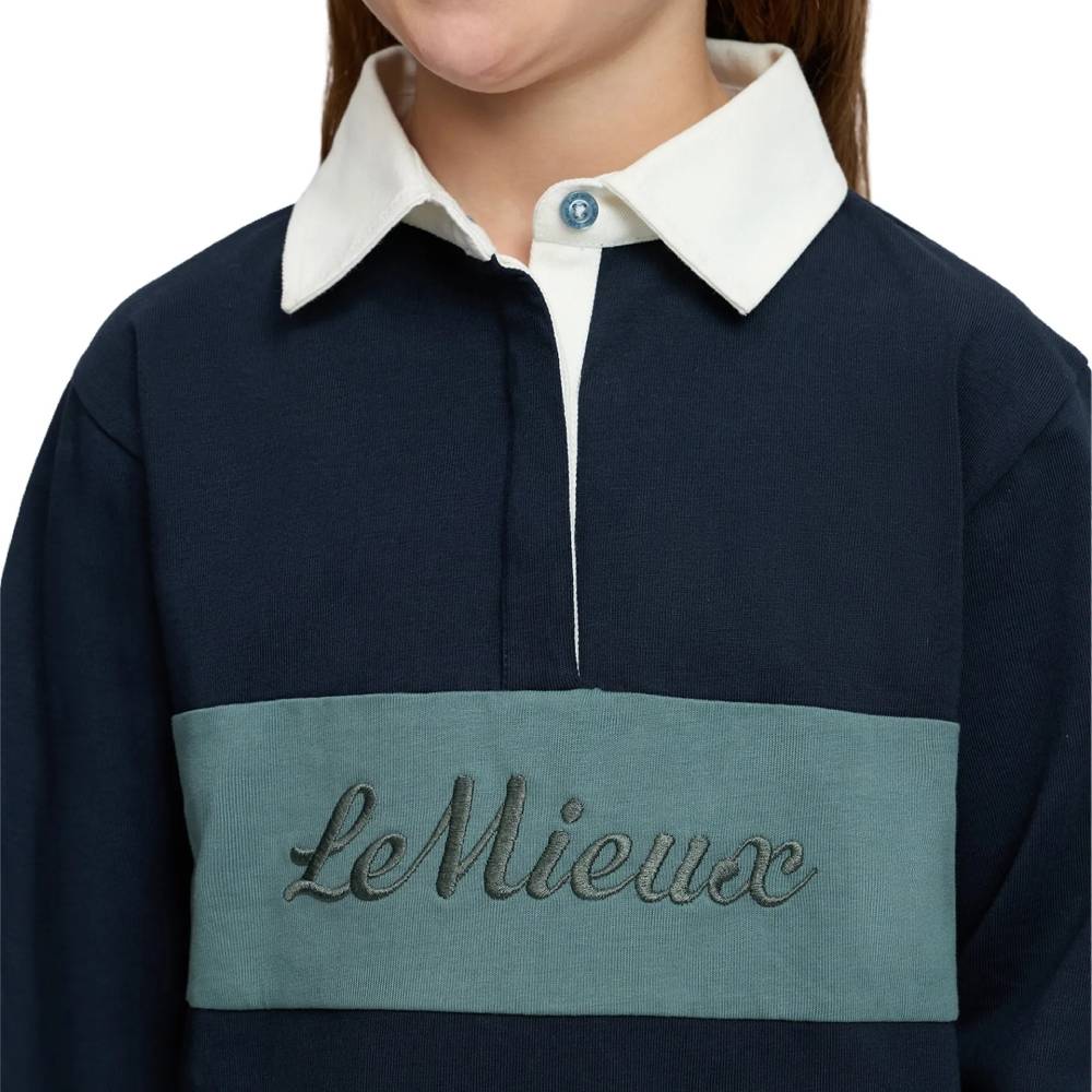 LeMieux Mini Roman Rubgy Shirt Navy