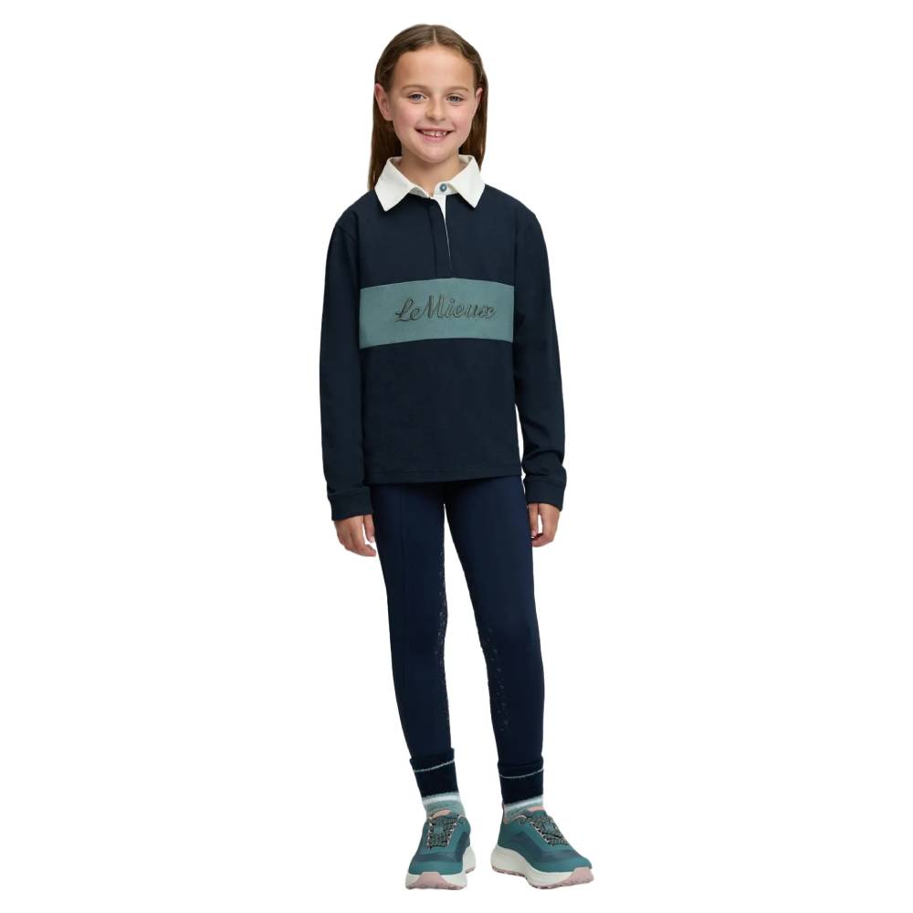 LeMieux Mini Roman Rubgy Shirt Navy