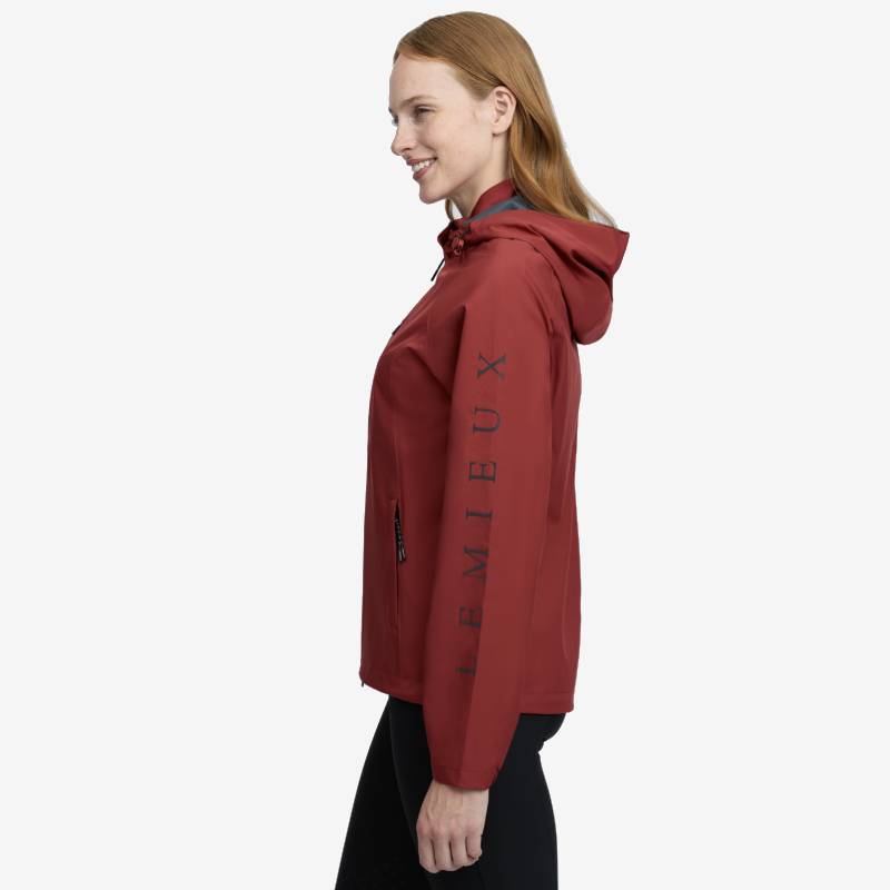 LeMieux Athena Waterproof Lightweight Jacket Russet