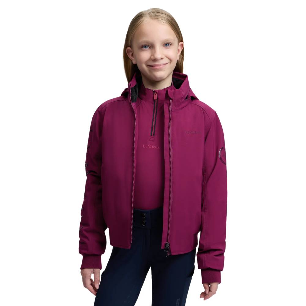 LeMieux Young Rider Clarissa Crew Jacket Blackberry