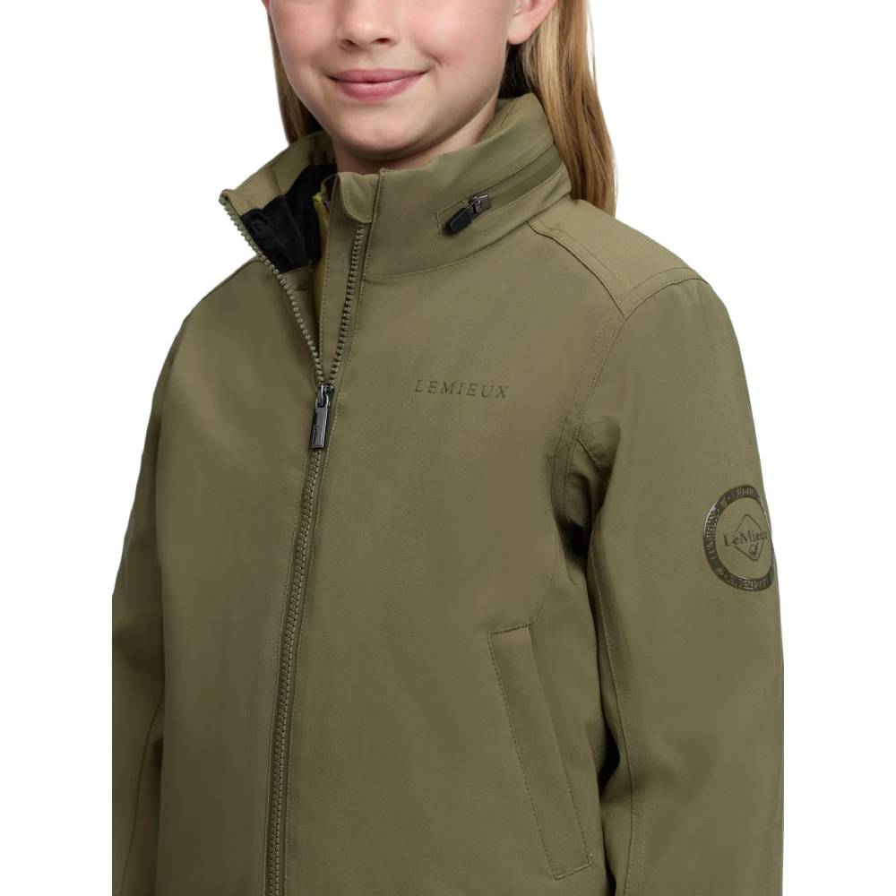 LeMieux Young Rider Clarissa Crew Jacket Willow Green