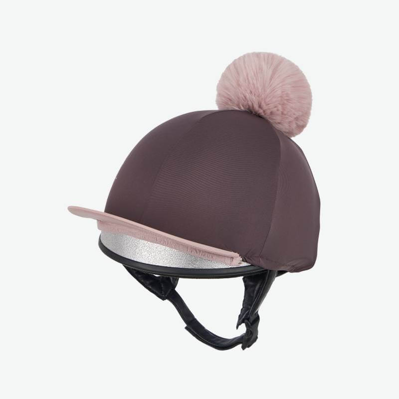 LeMieux Classique Pom Hat Silk Cocoa