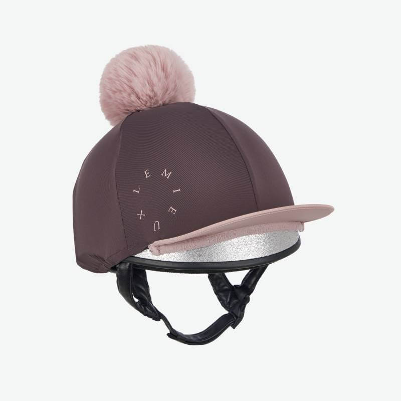 LeMieux Classique Pom Hat Silk Cocoa