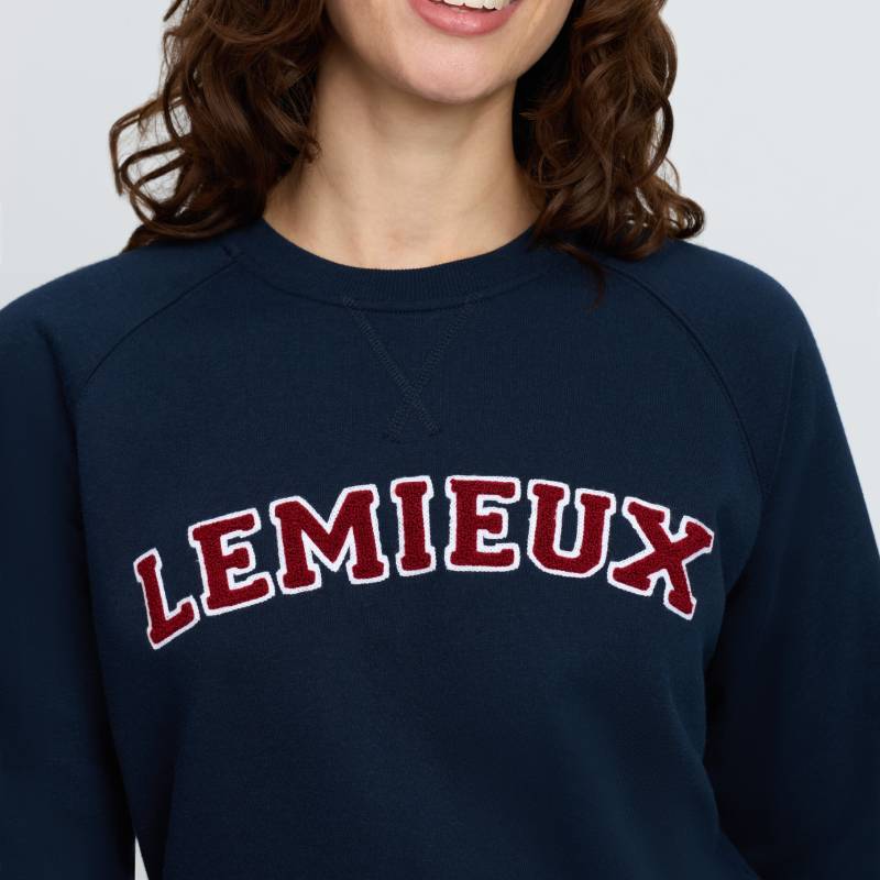 LeMieux Vida Varsity Crew Neck Sweat Navy