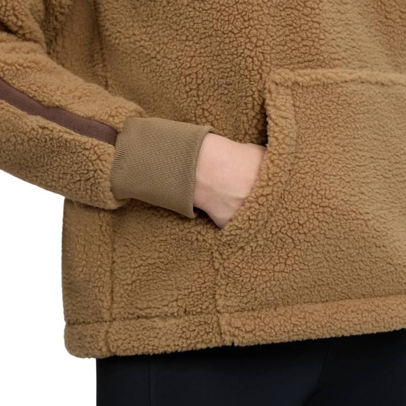 LeMieux Avery Teddy Quarter Zip Fleece Caramel