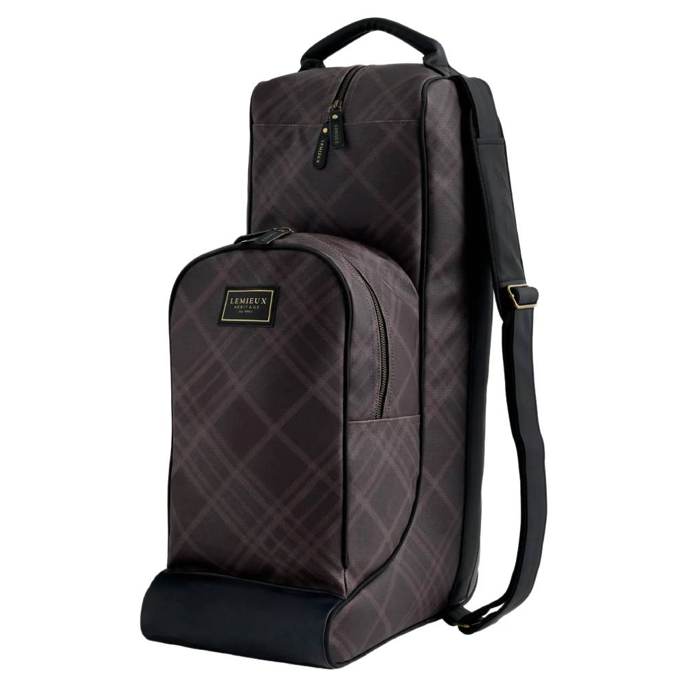 LeMieux Heritage Boot & Hat Bag Cocoa
