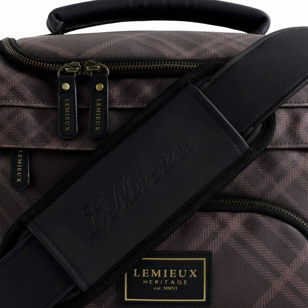 Multi Compartment File LeMieux Heritage Prokit Lite Grooming Bag Cocoa | Multi-Compartment ...