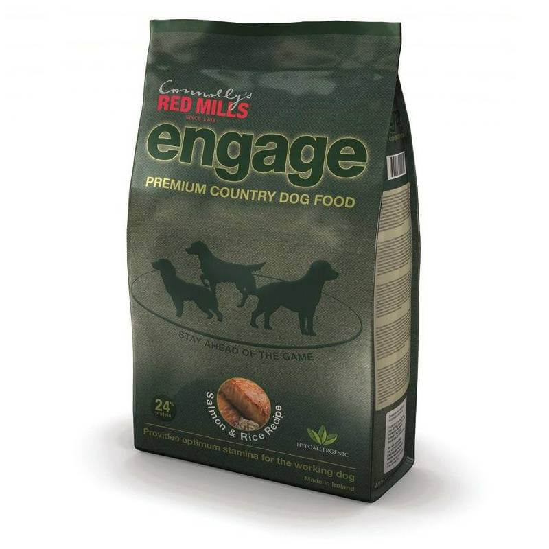 Red Mills Engage Salmon &amp; Rice dog food with glucosamine and chondroitin.
