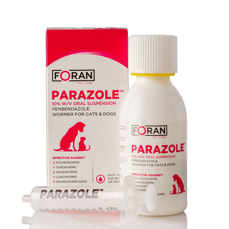 Foran Parazole Wormer for Cats and Dogs 100ml