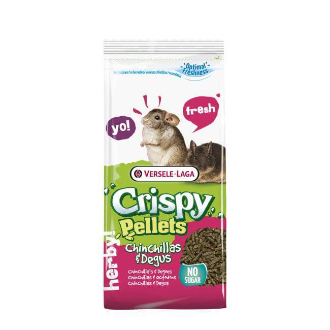 Versele Laga Crispy Pellets Chinchillas &amp; Degus 1kg-Pet n Pony-Versele Laga