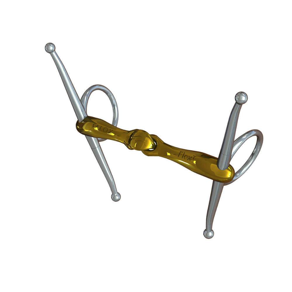 Neue Schule Turtle Tactio With Flex Full Cheek bit, ideal for sensitive-tongued horses.