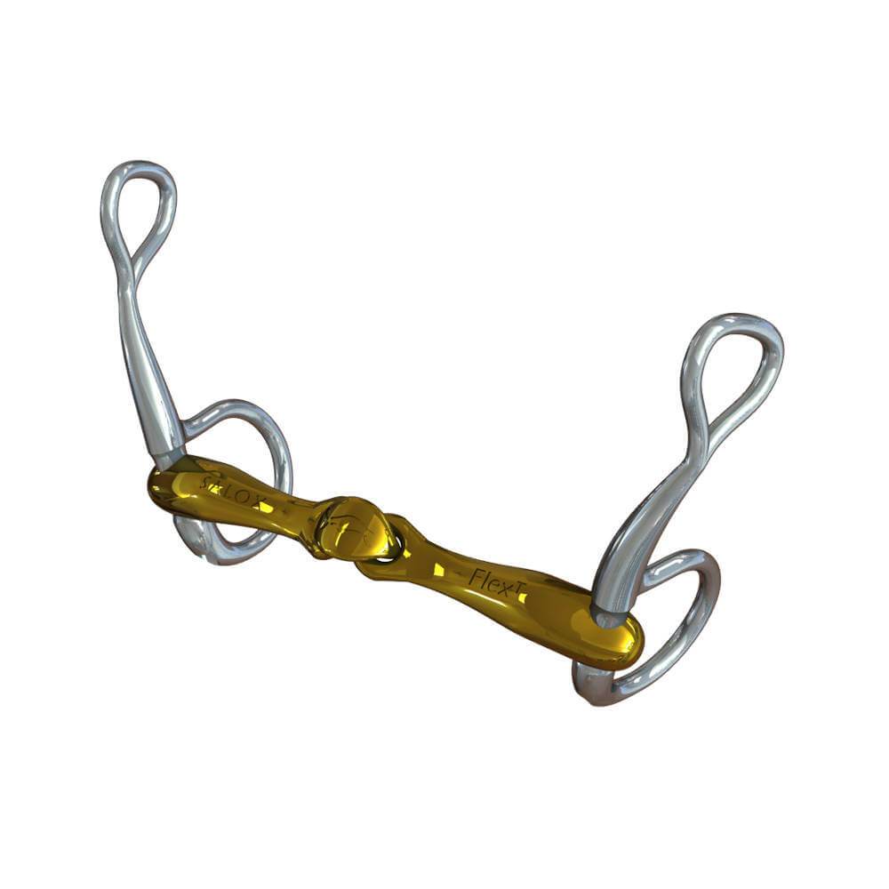 Neue Schule Turtle Tactio With Flex Baucher: curved shanks, gold mouthpiece, gentle action.