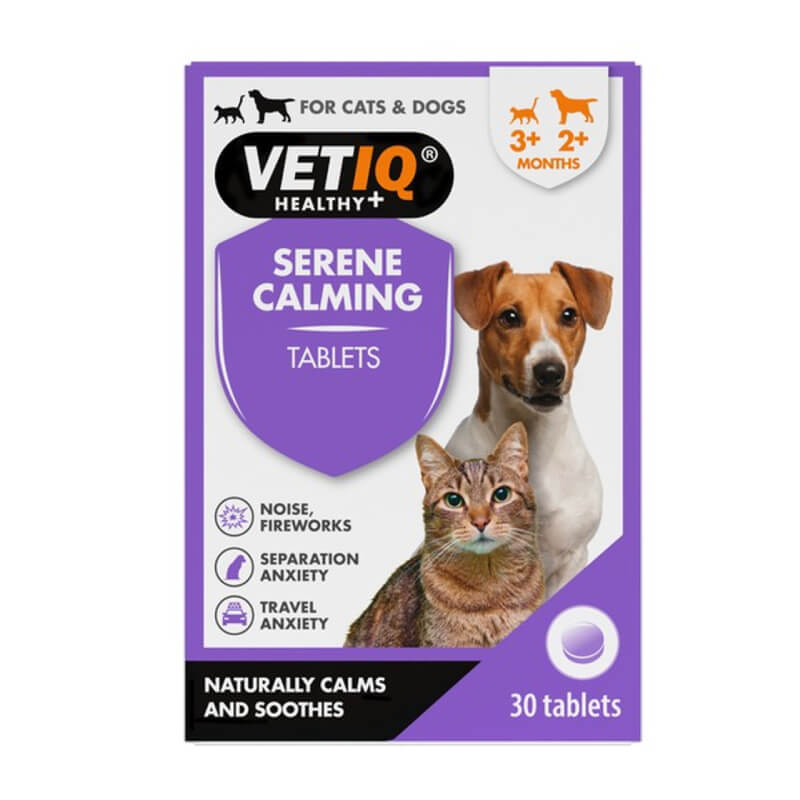 M &amp; C Vet IQ Serene Um Calm (30Tabs)