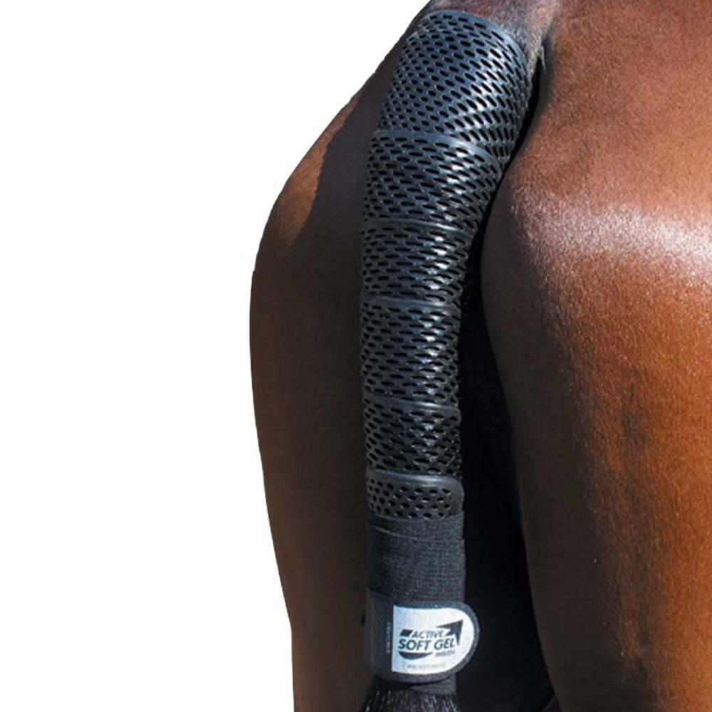 Acavallo Gel Tail Wrap Black-Pet n Pony-Acavallo