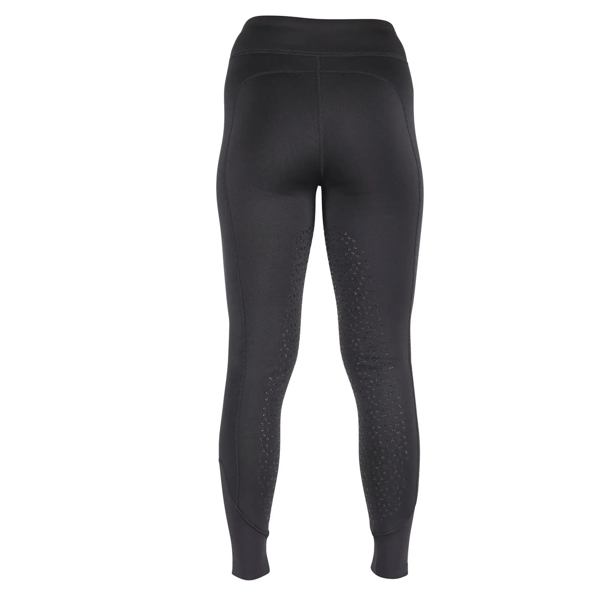 Aubrion Porter Winter Riding Tights Maids Young Rider Jet Black
