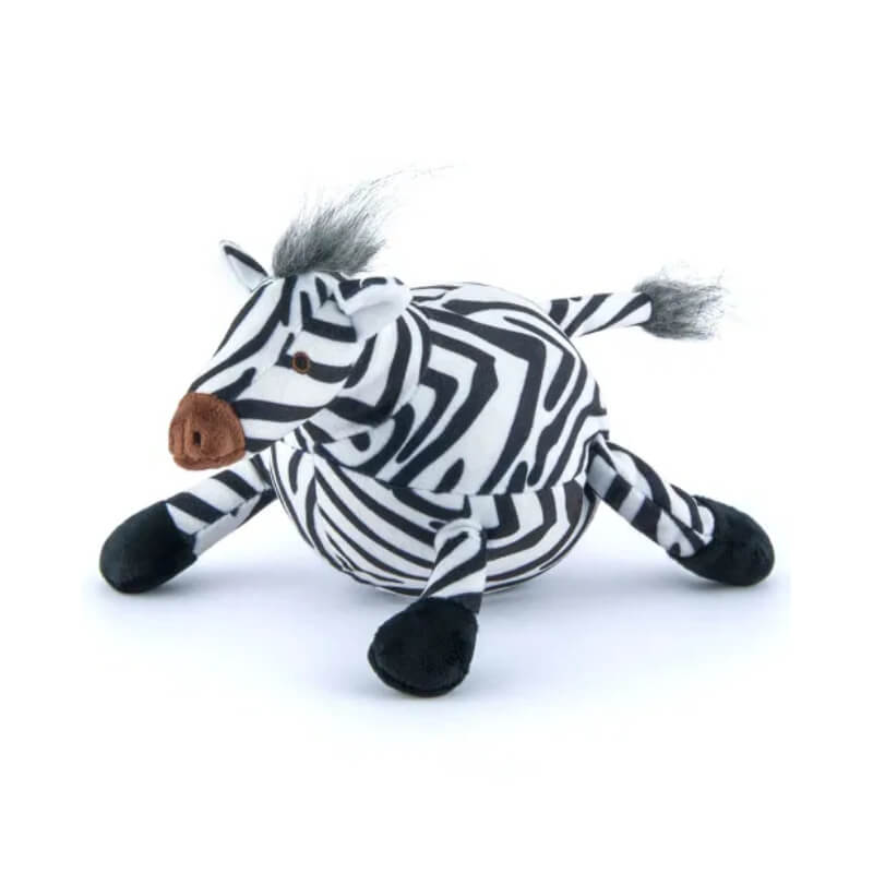 Play Safari Zebra Dog Toy