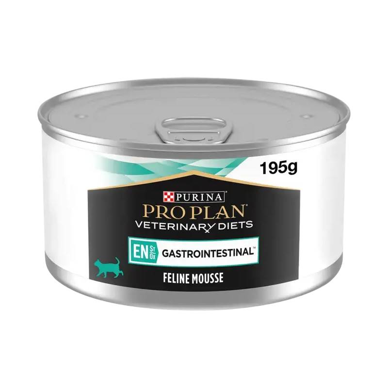Purina Pro Plan EN Gastrointestinal Mousse Wet Cat Food, 195g can.