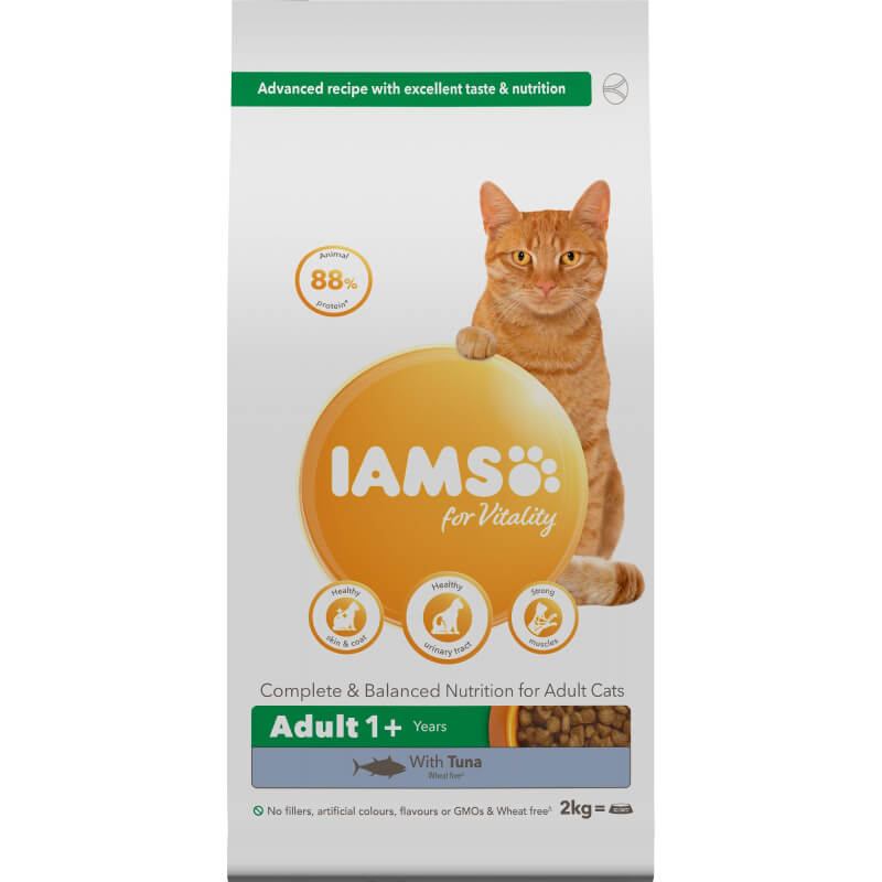 Iams Vitality Adult Cat Tuna 2kg