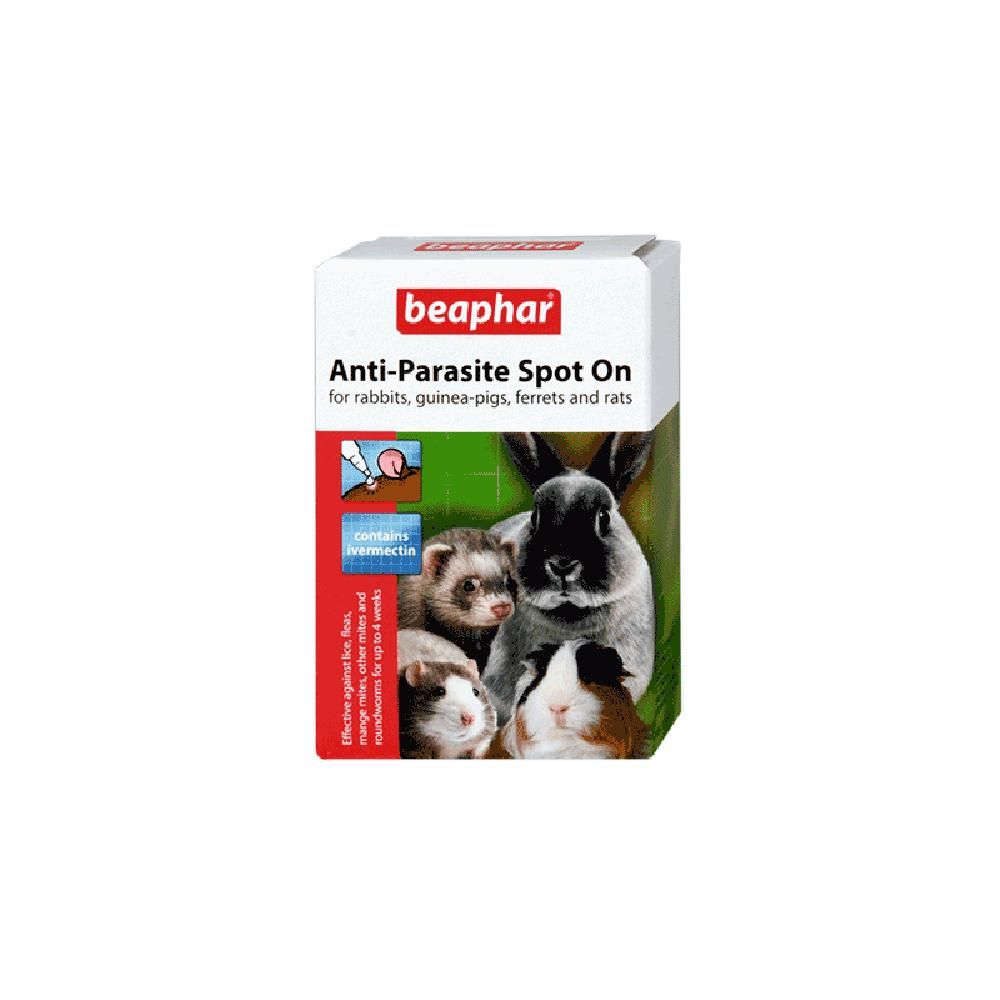 Beaphar Anti Parasite Spot On for rabbits, guinea pigs, rats &amp; ferrets.
