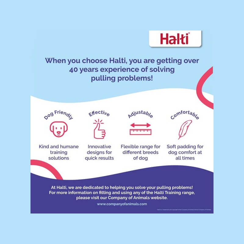 Halti Headcollar: adjustable, comfortable dog collar by Halti for effective walking control.