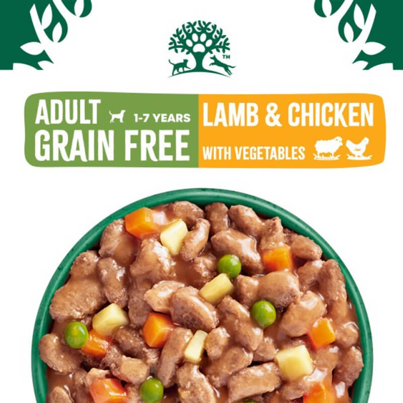 James Wellbeloved GF Adult Lamb and Chicken in Gravy Pouch 90g-Pet n Pony-James Wellbeloved