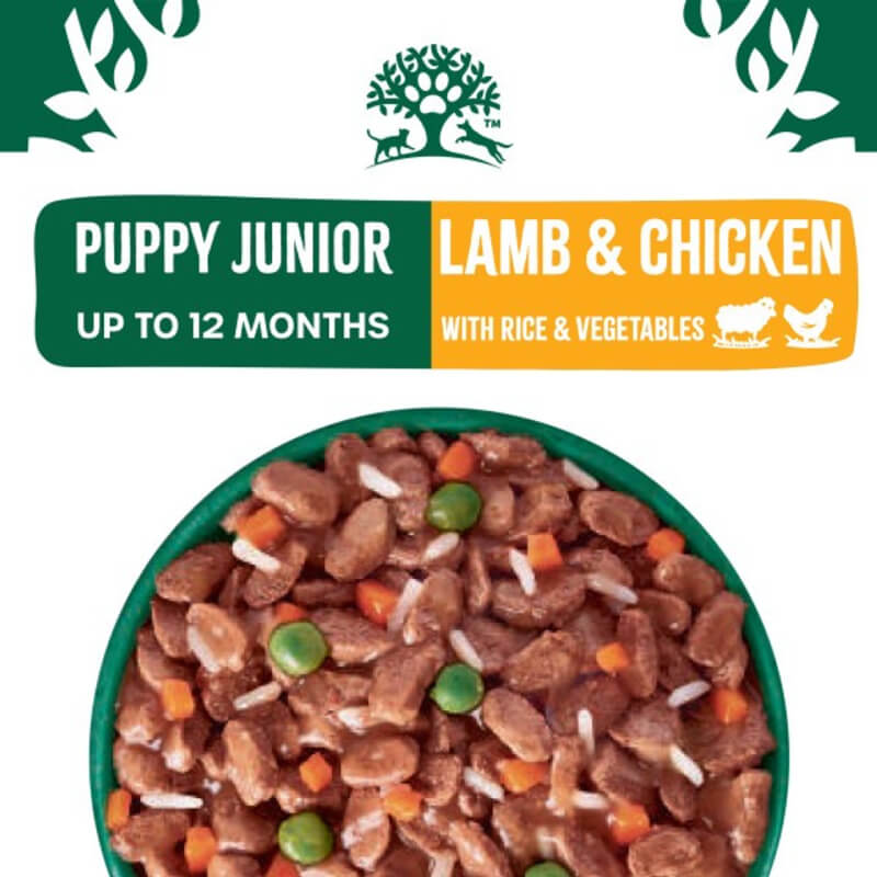 James Wellbeloved Puppy Lamb &amp; Chicken in Gravy Dog Pouch 90g-Pet n Pony-James Wellbeloved