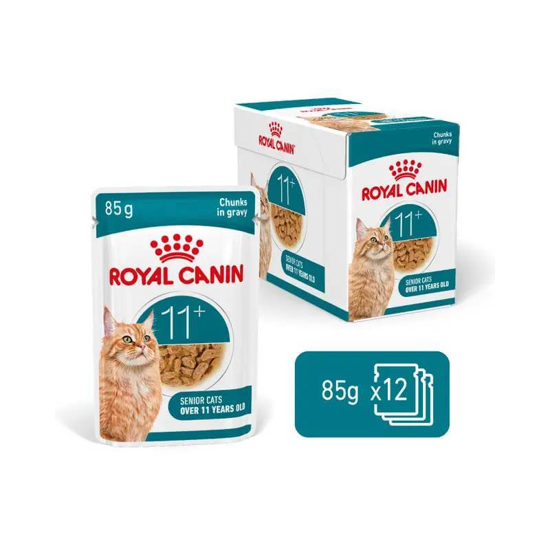 Royal Canin Ageing 11+ Cat Pouch in Gravy 12x85g
