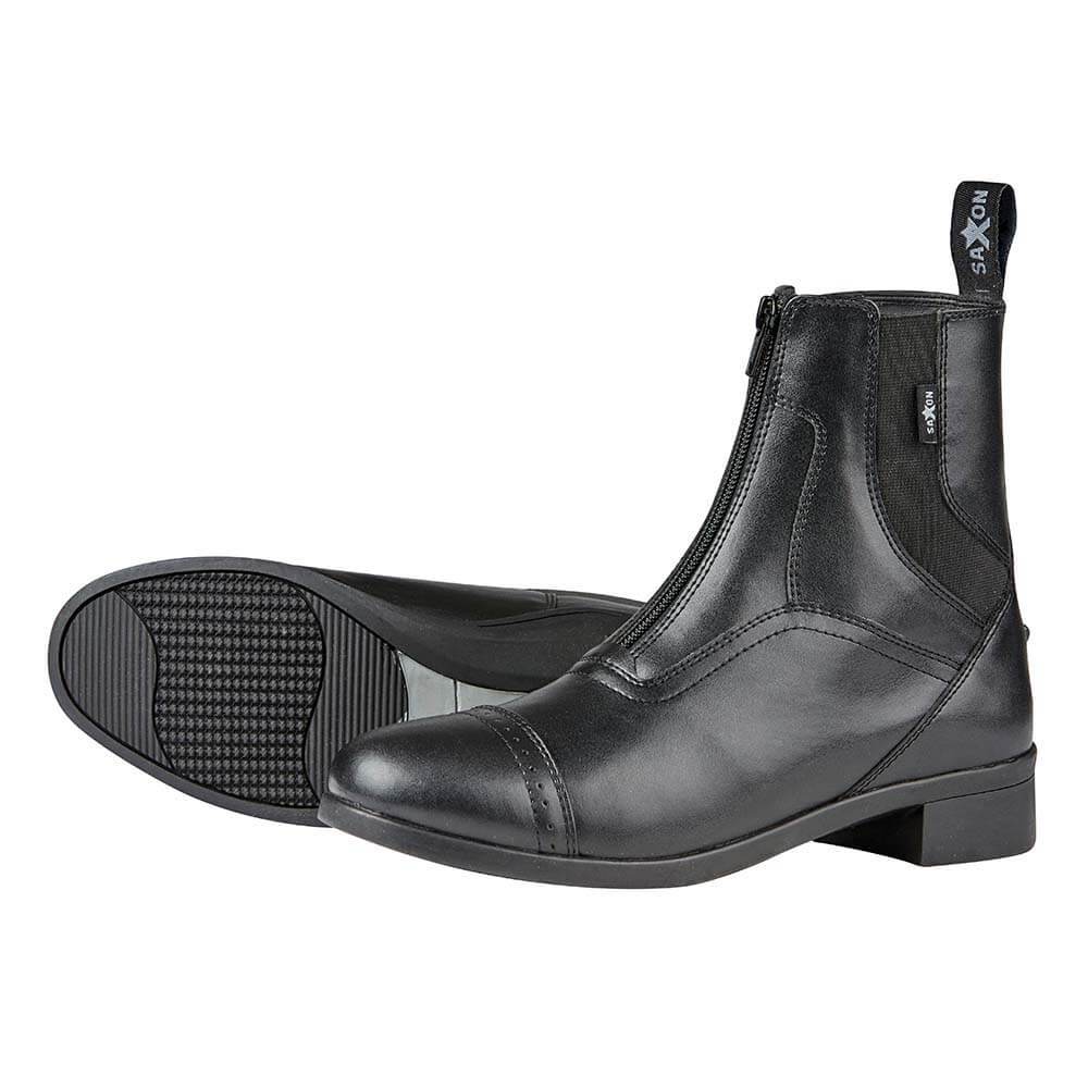 Saxon Syntovia Zip Adults Paddock Boots