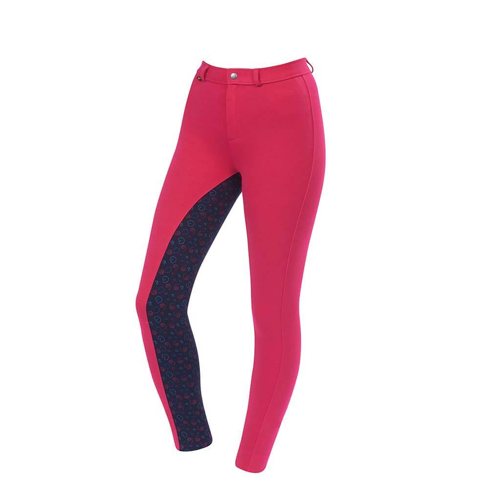 Saxon Warm Up Childs Euro Seat Cotton Jodhpurs-Pet n Pony-Saxon