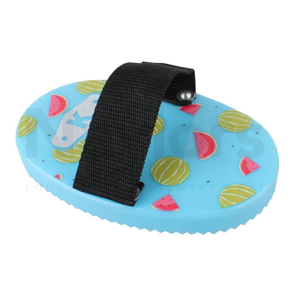 Kincade Watermelon Print Curry Comb Blue-Pet n Pony-Kincade