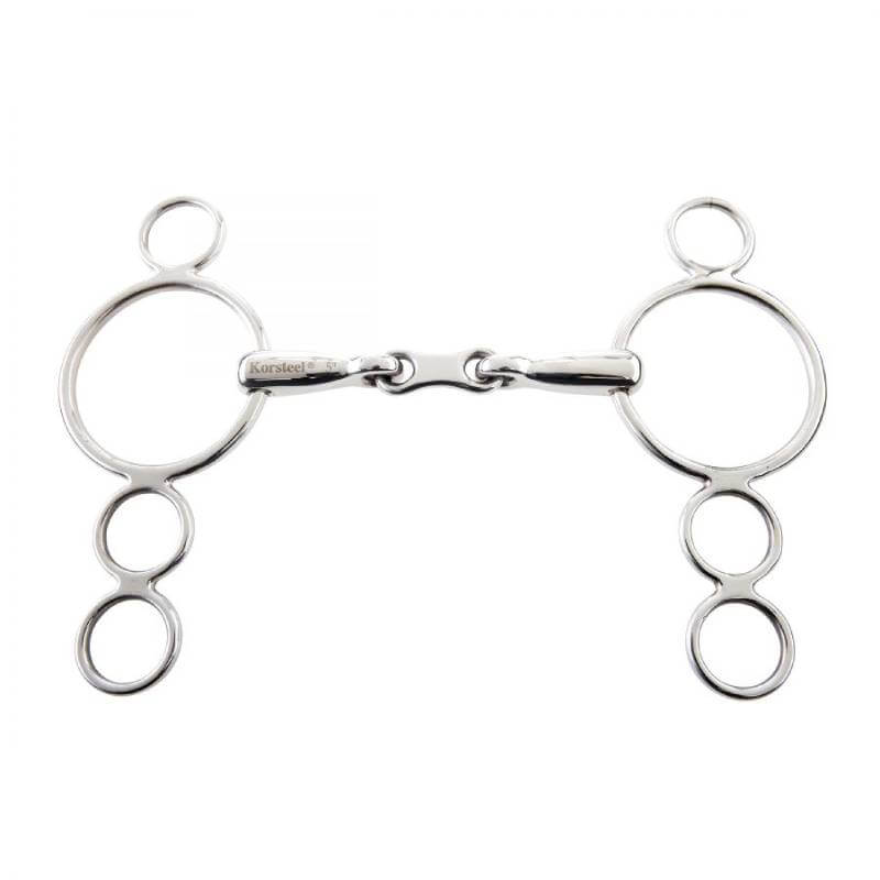 JP Korsteel French Link 3 Ring-Pet n Pony-Korsteel