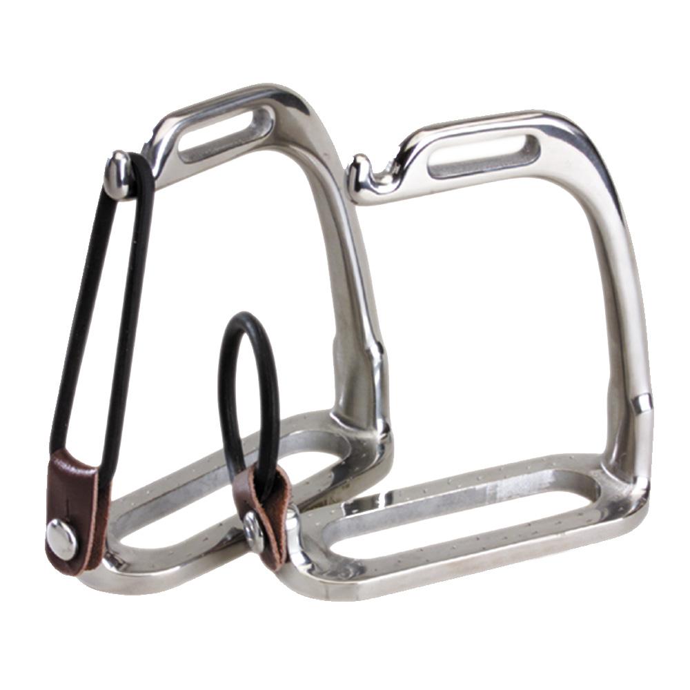 Korsteel Stainless Steel Peacock Stirrup Irons